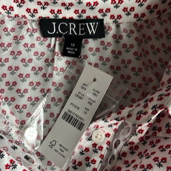 J. Crew Wren lace trim dress, glossy floral, 10 NWT
Great EASTER DRESS! - Picture 7 of 11
